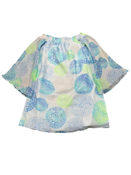 Dress Designer By Lilly Pulitzer In Blue & White, Size:Xs