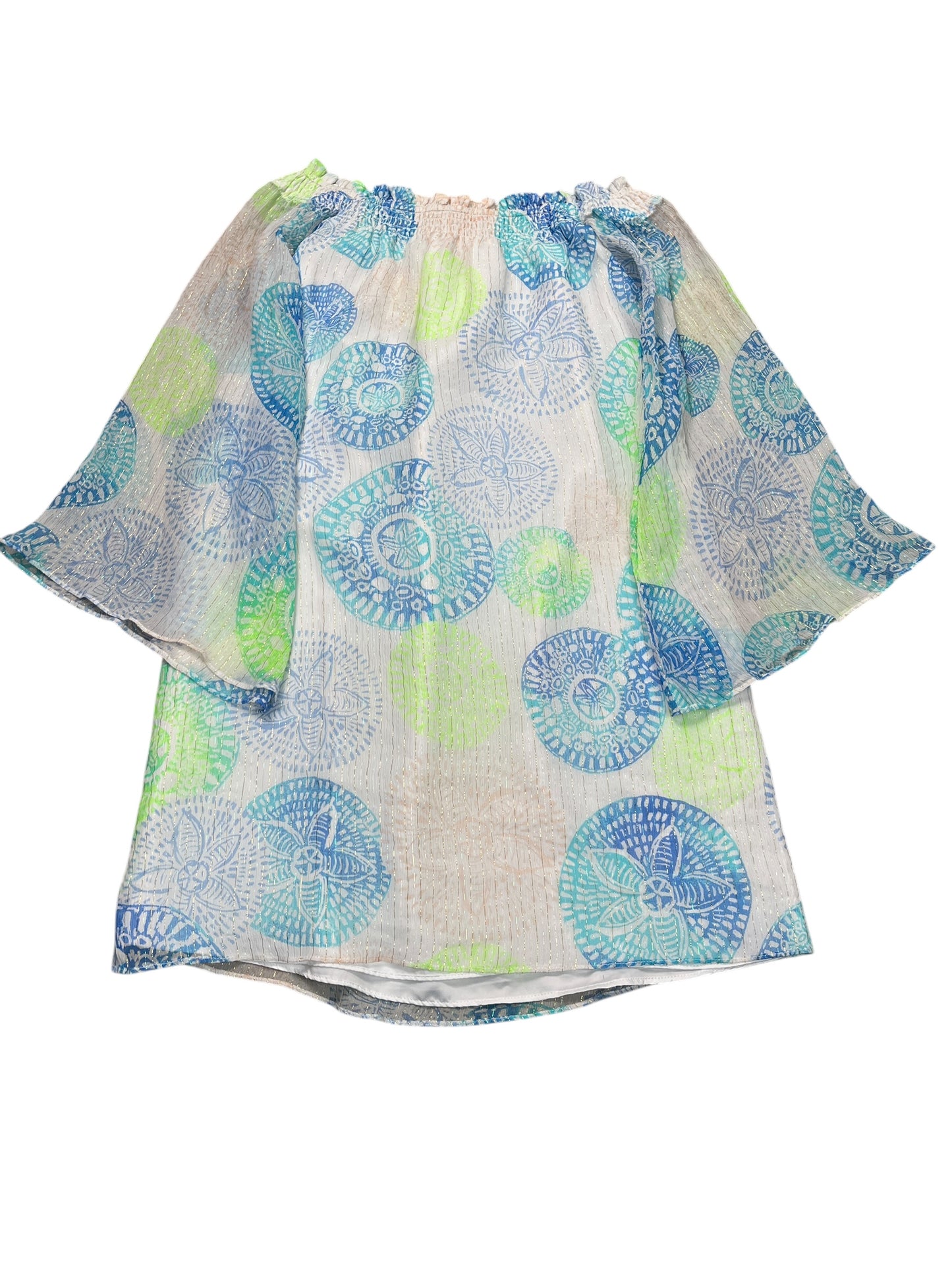 Dress Designer By Lilly Pulitzer In Blue & White, Size:Xs