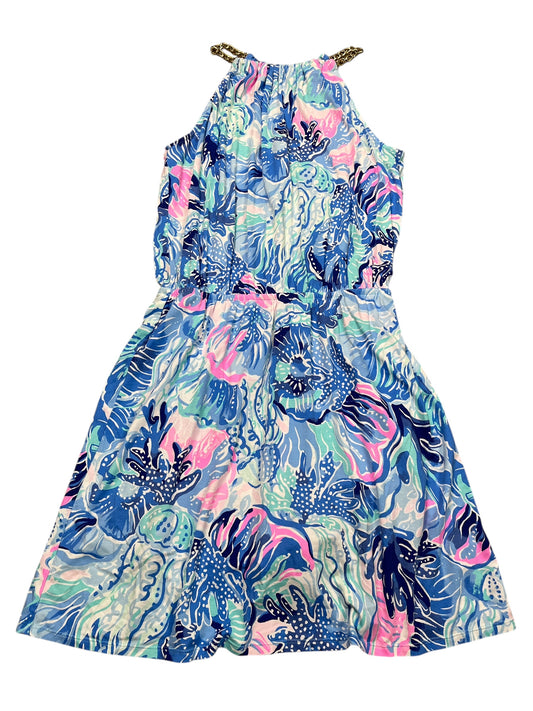 Romper Designer By Lilly Pulitzer In Blue, Size:S