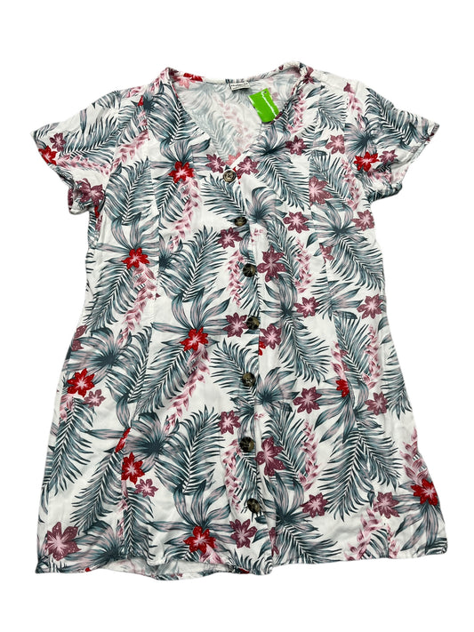Dress Casual Short By HURLEY In Tropical Print, Size:M
