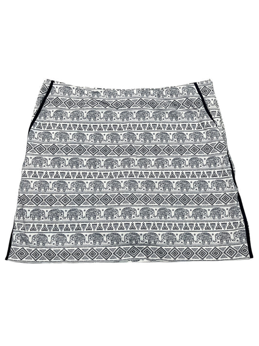 Athletic Skort By GOLFTINI In Blue & White, Size:M