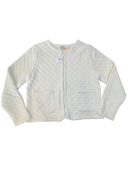 Cardigan By J. Crew In White, Size:M
