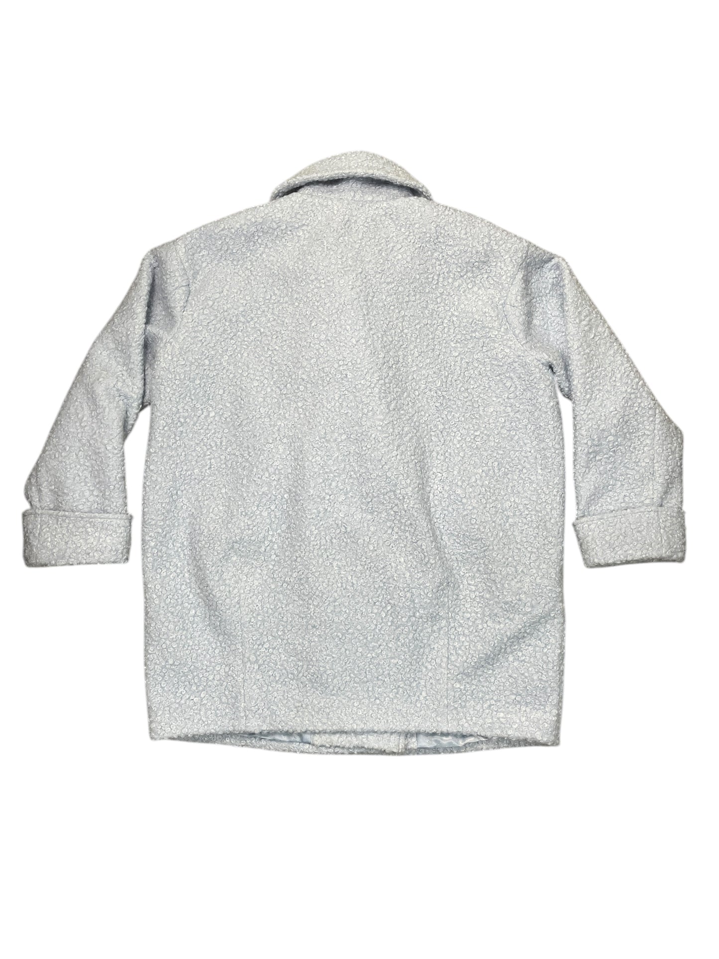 Coat Peacoat By Anthropologie In Blue, Size:Xl