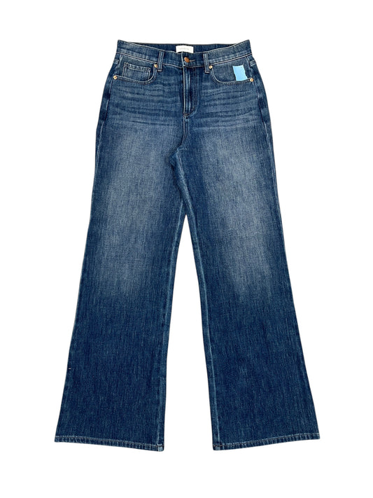 Jeans Flared By Evereve In Blue Denim, Size:6