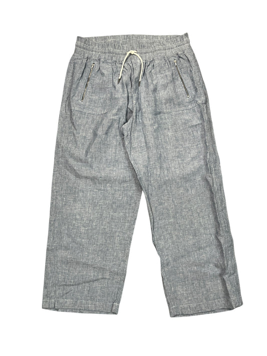Pants Linen By Athleta In Blue, Size:Xxl