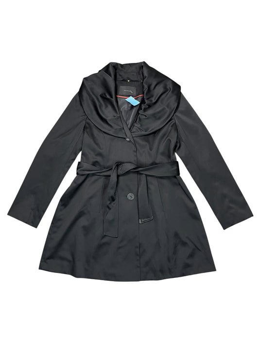 Coat Peacoat By Tahari In Black, Size:M