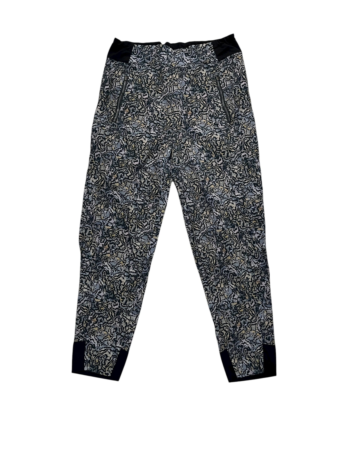 Athletic Pants By Athleta In Blue & Brown, Size:M